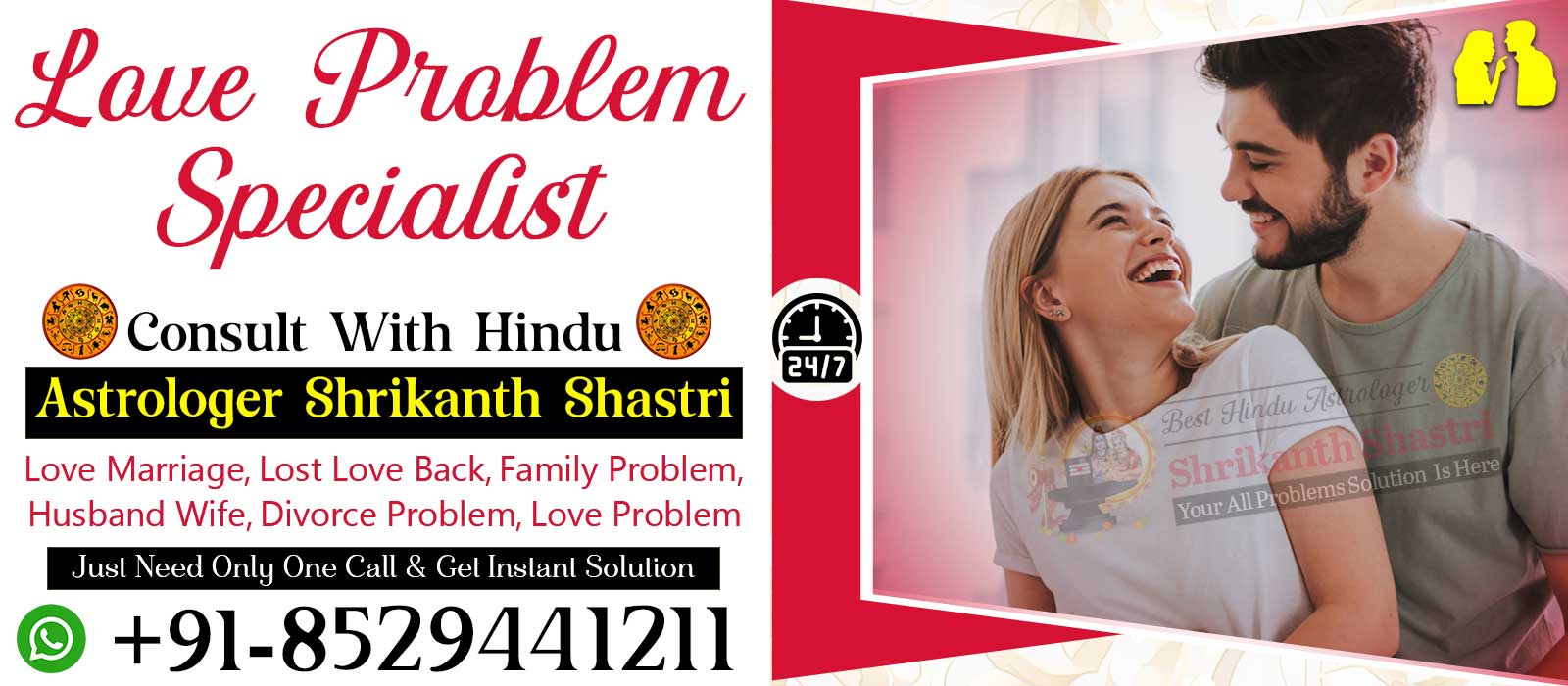 Pandit Shrikanth Shastri Ji +91-8529441211